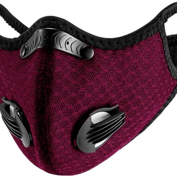 Unisex Reusable Sports Face Mask With Filter - Picture 3 of 13